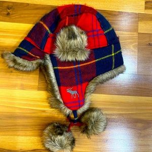 Abercrombie & Fitch Plaid Hat